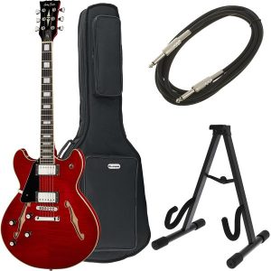 Harley Benton HB-35Plus LH Cherry Bundle